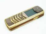 VERTU Signature Gold and Stones GSM-Cell phone